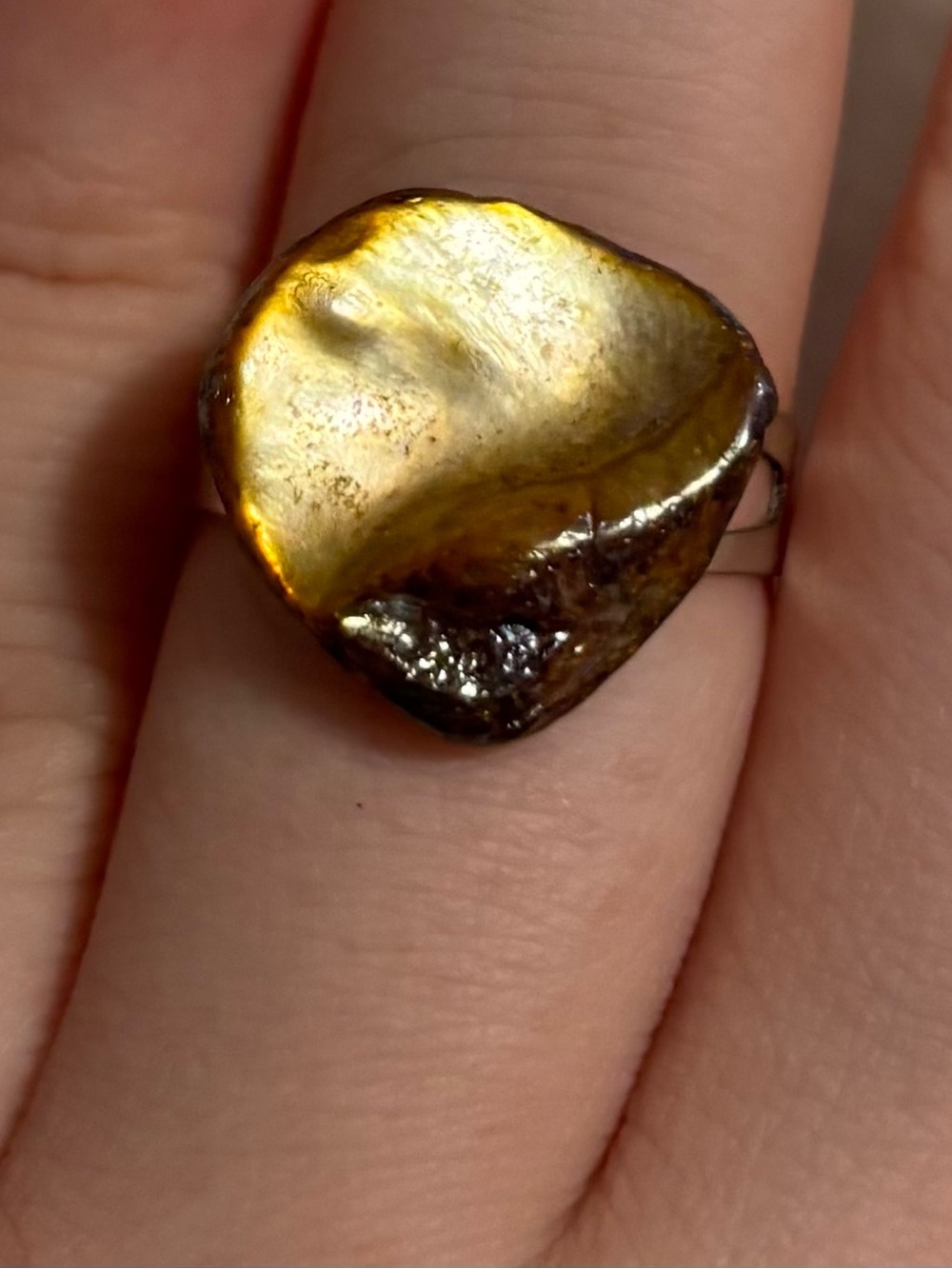 Homemade Stone Ring